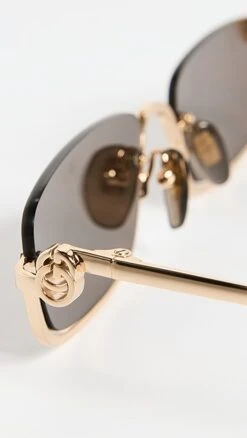 Gucci GG Upside Down Super Narrow Sunglasses -Shopbop gucii203761c412 1675119724970 2 0. UX357 QL90