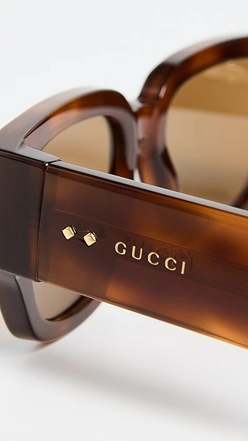 Gucci Nouvelle Vague Rectangular Sunglasses 7 Gucci Nouvelle Vague Rectangular Sunglasses - Image 5
