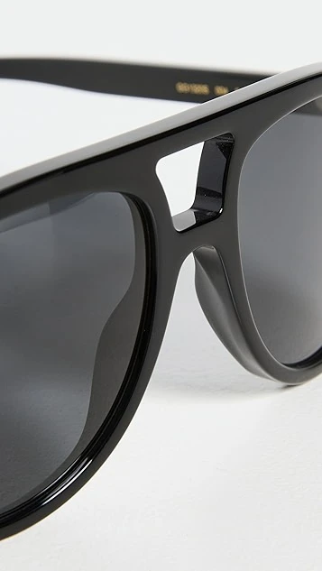 Gucci 80s Monocolor Pilot Acetate Sunglasses 9 Gucci 80s Monocolor Pilot Acetate Sunglasses - Image 7
