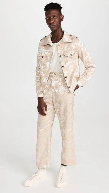 House Of Aama Jacquard Cherub Ogun Pants 6 House Of Aama Jacquard Cherub Ogun Pants - Image 4