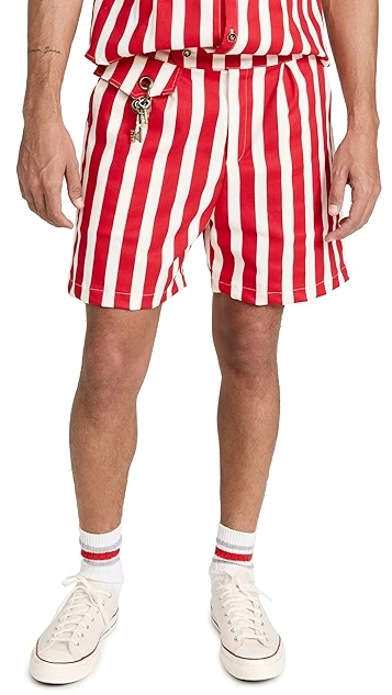 House Of Aama Azaka Cabana Stripe 6" Shorts 8 House Of Aama Azaka Cabana Stripe 6" Shorts - Image 6