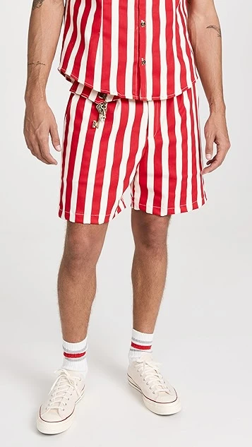 House Of Aama Azaka Cabana Stripe 6" Shorts 9 House Of Aama Azaka Cabana Stripe 6" Shorts - Image 7