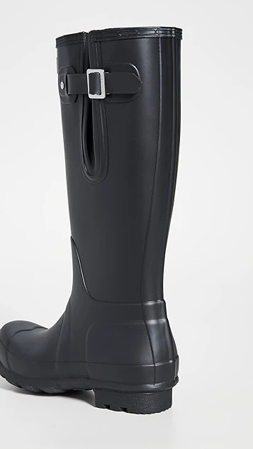 Hunter Boots Men's Tall Side Adjustable Rain Boots 6 Hunter Boots Men's Tall Side Adjustable Rain Boots - Image 4