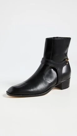 Hyusto Steve Man Black Leather