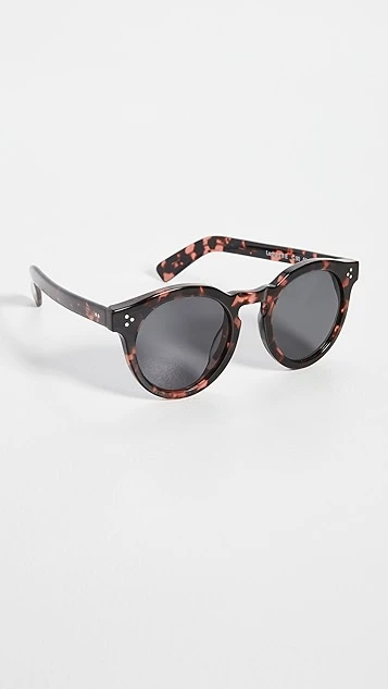 Illesteva Leonard II E Pink Tortoise Sunglasses 6 Illesteva Leonard II E Pink Tortoise Sunglasses - Image 4