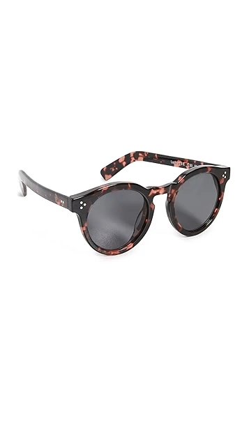 Illesteva Leonard II E Pink Tortoise Sunglasses 8 Illesteva Leonard II E Pink Tortoise Sunglasses - Image 6