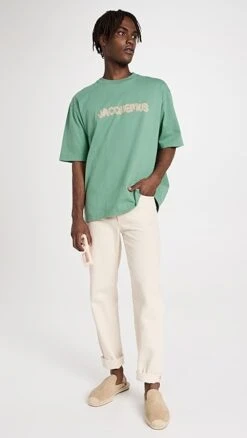 Jacquemus Le Tshirt Raphia -Shopbop jcque310381ef4c 1682017325864 2 0. UX357 QL90