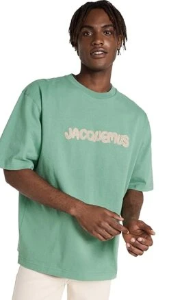 Jacquemus Le Tshirt Raphia -Shopbop jcque310381ef4c 1682017327074 2 0. UX357 QL90