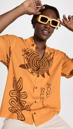 Jacquemus Les Lunettes Tupi Sunglasses -Shopbop jcque310571ef54 1681942476267 2 0. UX357 QL90