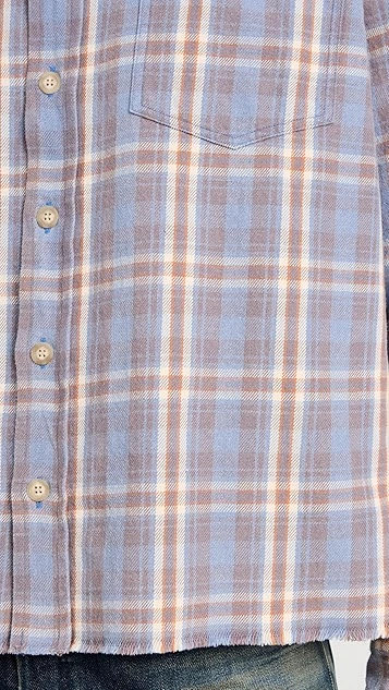 John Elliott Hemi Oversized Shirt 9 John Elliott Hemi Oversized Shirt - Image 7