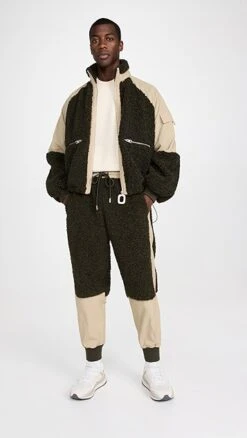 JW Anderson Colorblock Sherpa Track Pants -Shopbop jwand3009019fe1 1664923817998 2 0. UX357 QL90