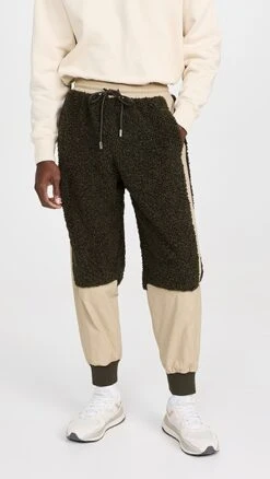 JW Anderson Colorblock Sherpa Track Pants