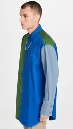 JW Anderson Colorblock Overshirt -Shopbop jwand3010092234 1664319139884 2 0. UX357 QL90