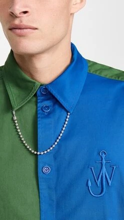 JW Anderson Colorblock Overshirt -Shopbop jwand3010092234 1664319140737 2 0. UX357 QL90