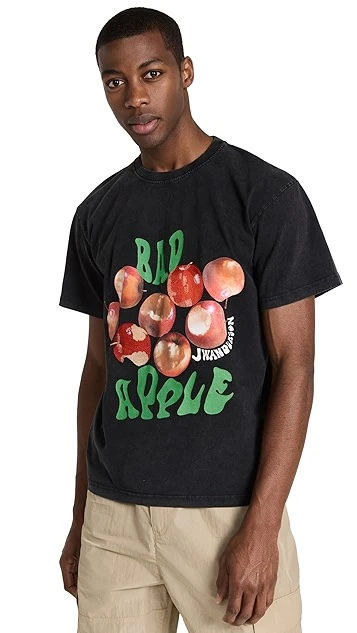 JW Anderson Bad Apple Oversized T-Shirt 8 JW Anderson Bad Apple Oversized T-Shirt - Image 6