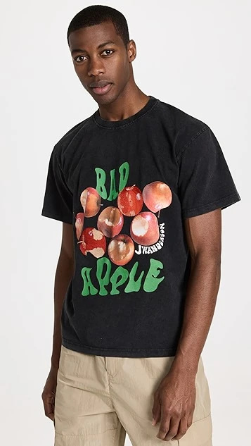 JW Anderson Bad Apple Oversized T-Shirt 9 JW Anderson Bad Apple Oversized T-Shirt - Image 7