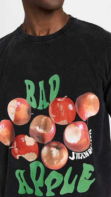 JW Anderson Bad Apple Oversized T-Shirt 7 JW Anderson Bad Apple Oversized T-Shirt - Image 5