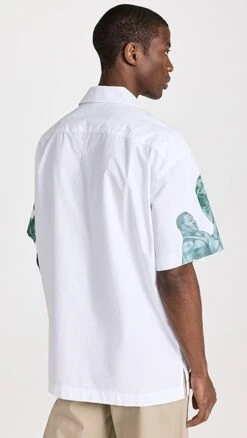 JW Anderson Pol Print Short Sleeve Shirt -Shopbop jwand301091c925 1680117857815 2 0. UX357 QL90