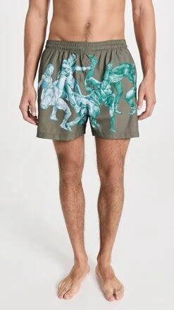 JW Anderson Pol All Over Print Shorts -Shopbop jwand3011675137 1679940885986 2 0. UX357 QL90