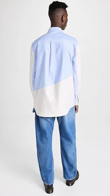 JW Anderson Classic Fit Patchwork Shirt 4 JW Anderson Classic Fit Patchwork Shirt - Image 2