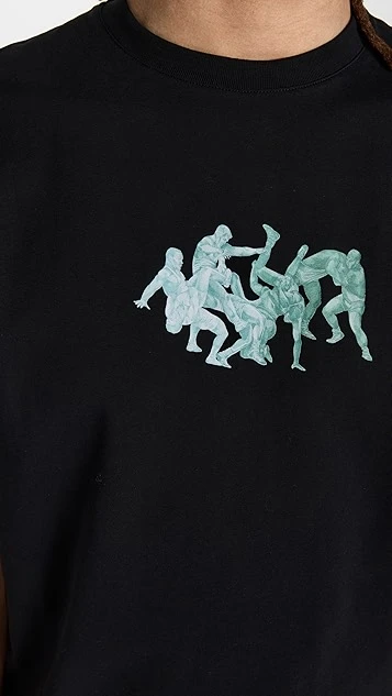 JW Anderson Pol Placed Print T-Shirt 7 JW Anderson Pol Placed Print T-Shirt - Image 5