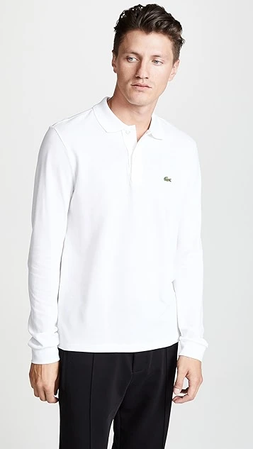 Lacoste Long Sleeve Classic Pique Polo 4 Lacoste Long Sleeve Classic Pique Polo - Image 2