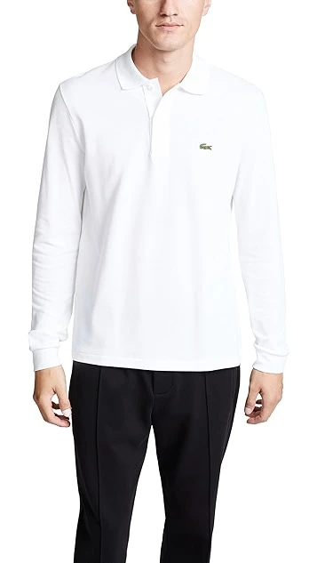Lacoste Long Sleeve Classic Pique Polo 8 Lacoste Long Sleeve Classic Pique Polo - Image 6