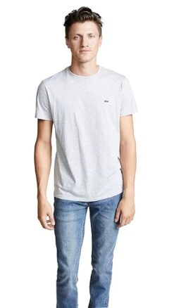 Lacoste Crew Neck Pima Cotton Jersey T-Shirt 13 Lacoste Crew Neck Pima Cotton Jersey T-Shirt -Shopbop lcost3018841352 1681501610601 2 0. UX357 QL90