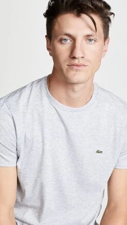 Lacoste Crew Neck Pima Cotton Jersey T-Shirt 12 Lacoste Crew Neck Pima Cotton Jersey T-Shirt -Shopbop lcost3018841352 1681501611149 2 0. UX357 QL90