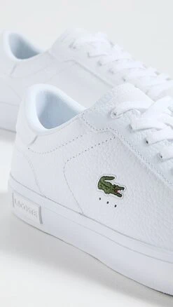 Lacoste Powercourt Leather Sneakers -Shopbop lcost3042912b14 1649364961443 2 0. UX357 QL90