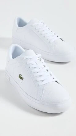 Lacoste Powercourt Leather Sneakers