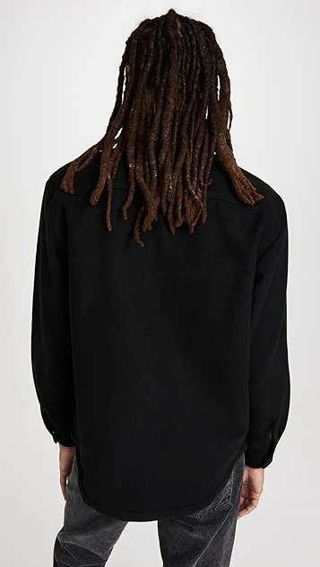 Lacoste Reversible Cotton Flannel Overshirt 4 Lacoste Reversible Cotton Flannel Overshirt - Image 2