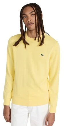 Lacoste Organic Cotton Crew Neck Sweater 14 Lacoste Organic Cotton Crew Neck Sweater -Shopbop lcost3048712237 1667577808979 2 0. UX357 QL90