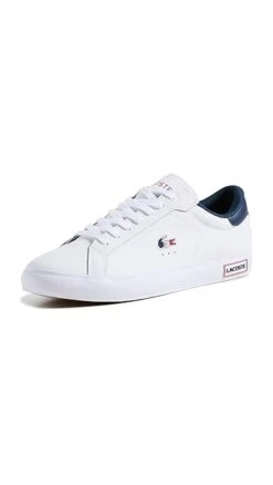 Lacoste Powercourt Leather Tricolor Sneakers -Shopbop lcost305031f4e8 1678210180203 2 0. UX357 QL90