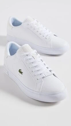 Lacoste Powercourt Burnished Leather Sneakers -Shopbop lcost305041f4e9 1678210187128 2 0. UX357 QL90