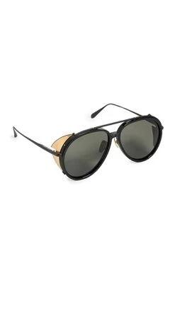Linda Farrow Maverick Sunglasses -Shopbop lindx3040520da9 1683653697997 2 0. UX357 QL90