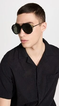 Linda Farrow Maverick Sunglasses -Shopbop lindx3040520da9 1683653698355 2 0. UX357 QL90