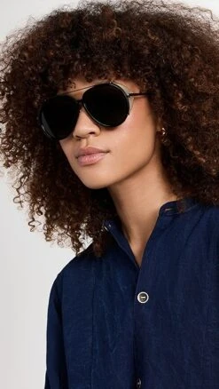Linda Farrow Maverick Sunglasses -Shopbop lindx3040520da9 1683905409157 2 0. UX357 QL90