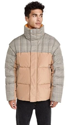Mackage Frederic 2-in-1 Duvet Down Plaid Jacket -Shopbop macka4078311648 1660164237236 2 0. UX357 QL90