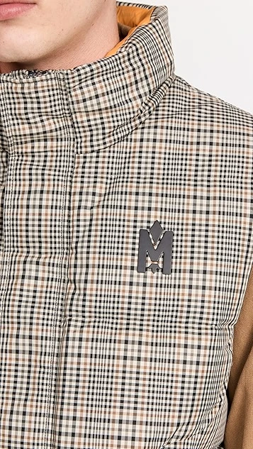 Mackage Joseph Plaid Down Vest With Funnel Collar 7 Mackage Joseph Plaid Down Vest With Funnel Collar - Image 5