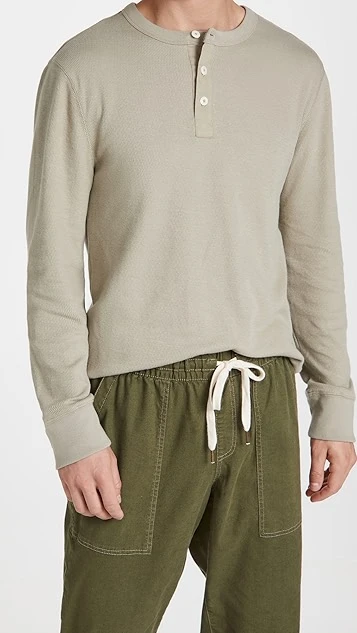 Madewell Thermal Henley 3 Madewell Thermal Henley