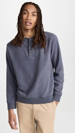 Madewell Polar Fleece Henley