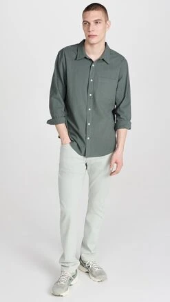 Madewell Long Sleeve Perfect Shirt -Shopbop madew4619512b69 1678402770843 2 0. UX357 QL90