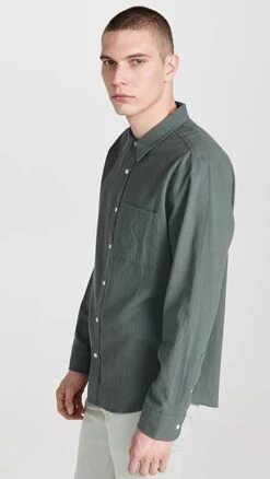 Madewell Long Sleeve Perfect Shirt -Shopbop madew4619512b69 1678402770923 2 1. UX357 QL90