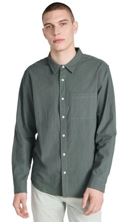 Madewell Long Sleeve Perfect Shirt -Shopbop madew4619512b69 1678402771012 2 0. UX357 QL90