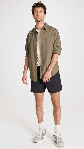 Madewell Seersucker 4.25" Pull On Shorts 6 Madewell Seersucker 4.25" Pull On Shorts - Image 4