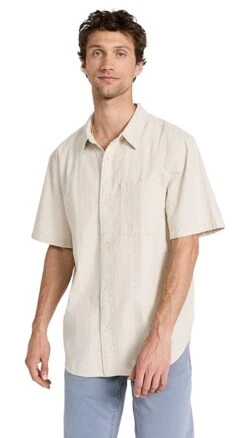 Madewell Short Sleeve Easy Shirt -Shopbop madew462091fce0 1681838239770 2 0. UX357 QL90