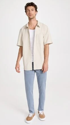 Madewell Short Sleeve Easy Shirt -Shopbop madew462091fce0 1681838240854 2 0. UX357 QL90