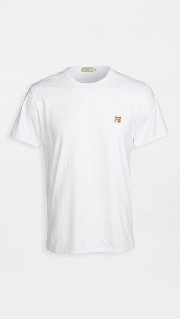 Maison Kitsune Tee Shirt With Fox Head Patch 3 Maison Kitsune Tee Shirt With Fox Head Patch