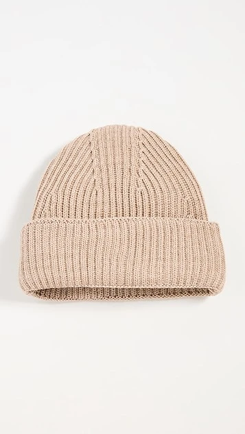 Maison Kitsune Fox Head Patch Ribbed Beanie 5 Maison Kitsune Fox Head Patch Ribbed Beanie - Image 3